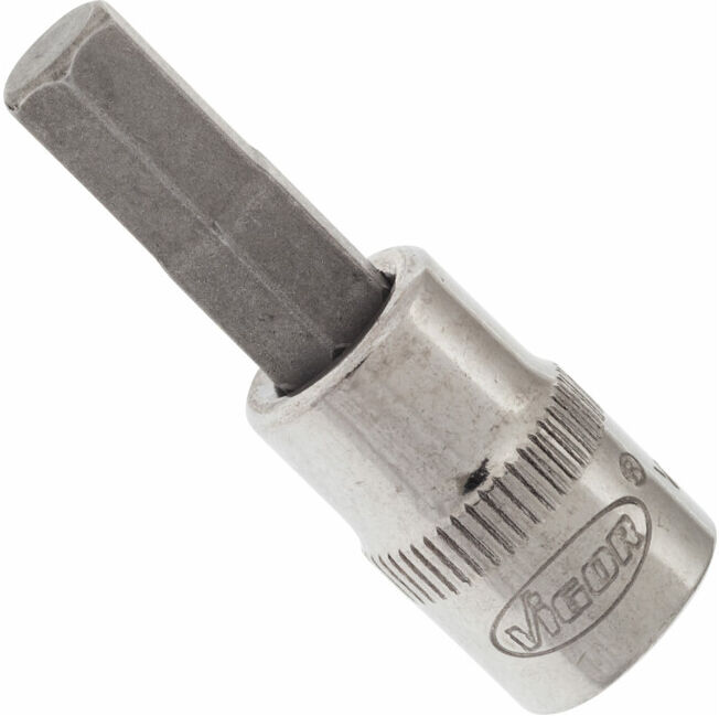 VIGOR Embout tournevis carré 6,3 mm (1/4