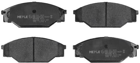 MEYLE 025 211 5815 Brake pad set