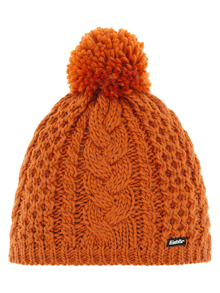 Eisbär Mütze "Afra" in Orange - onesize