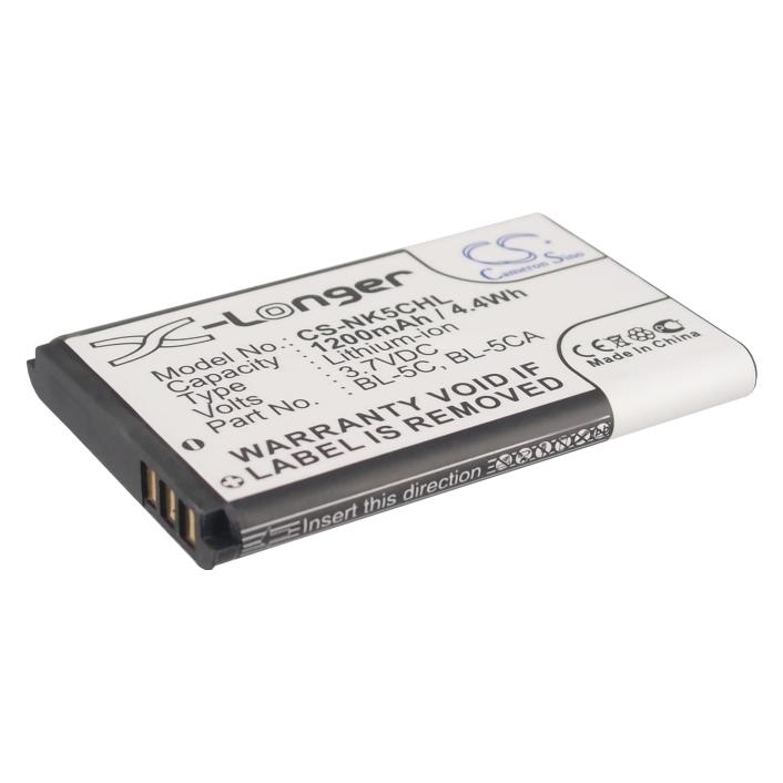CS Cameron Sino Battery for Nokia BL-5C, Asha 230 etc. 1200mAh, 3.7V (CS-NK5CHL)