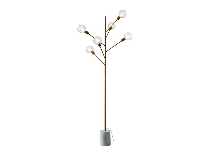 MODOLUCE lampadaire BAOBAB (Bronze - Base en métal et béton)