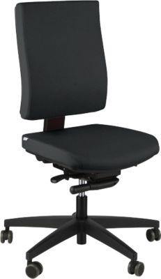 Original Steifensand Bürostuhl CETO CT1310, Synchronmechanik, ohne Armlehnen, Lordosenstütze, schwarz