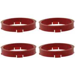WamSter® 4 Zentrierringe 73,1mm - 64,1mm S-System dunkelrot