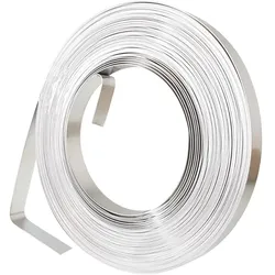 Edelstahl Band 0,6 x 9,5mm 30m V2A Metall Band Blech Streifen L-B DV-4913-LBK