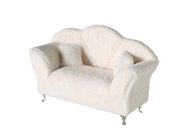 Schmuckkasten GOODPRODUCT Couchy cremeweiss , weiss (cremeweiß), B:28cm H:18cm T:10cm, Stoff, Aufbewahrungsboxen, Schmuckkasten, Weiche Plüschveredelung zum Schutz empfindlicher Schmuckstücke
