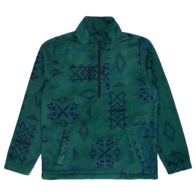 Billabong - Boundary Mock Neck - Fleecepullover Gr L blau