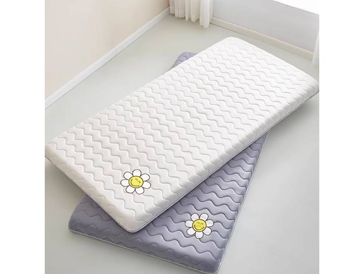 Matelas éponge coussin élastique maison double pliable mousse à mémoire de forme Tatami tapis étudiants dortoir matelas simples coussin de couchage