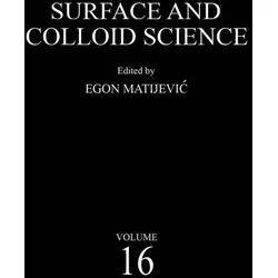 Surface and Colloid Science, Fachbücher