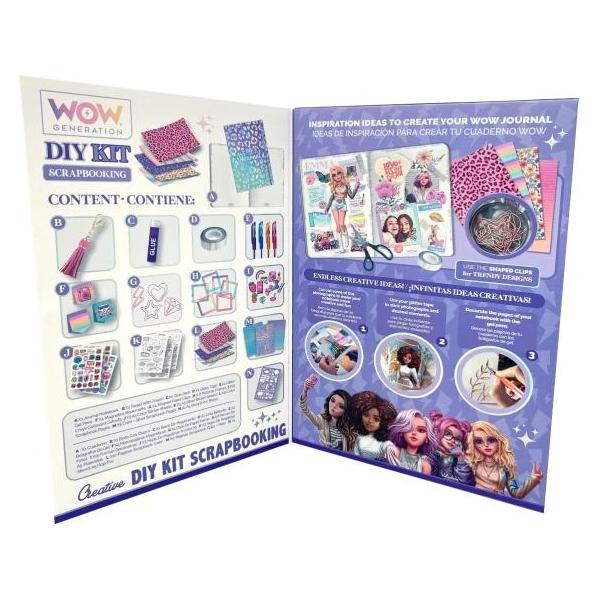 Kids Euroswan Zestaw do Scrapbookingu WoW Generation WOW00126 (2111065-WOW00126-CDU)