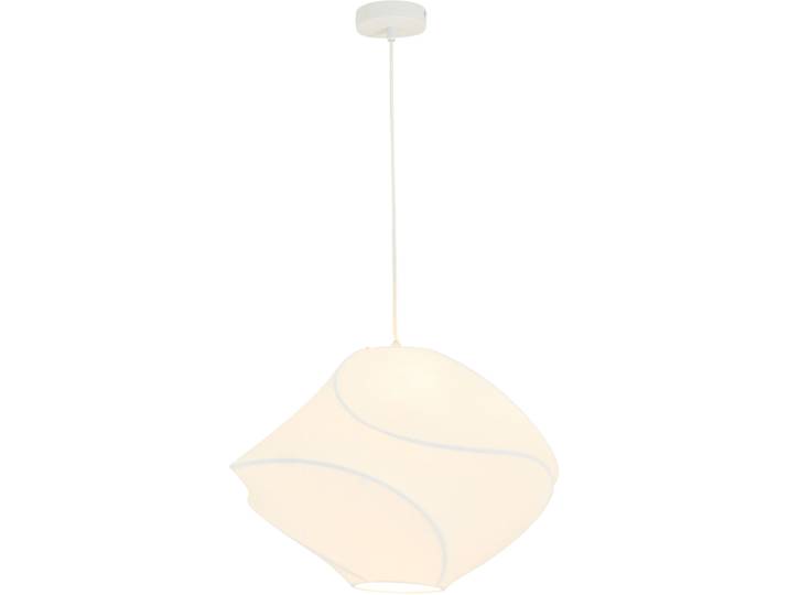Pendellampe Sambia weiss B 48 cm - Pendellampe
