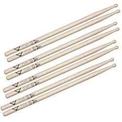 Vater Jay Weinberg 908 Drumsticks 4 Paar (Drums, Schlagzeug), Drumsticks + Schlägel, Braun
