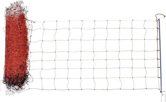 AKO Elektrisch Schapennet Oranje Wit - Weidehek Lammerennet - B: 108 cm, H: 50 cm
