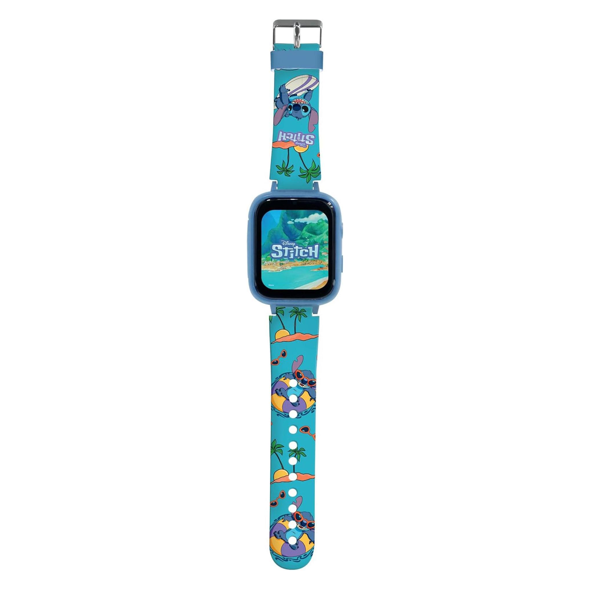 Lexibook Stitch-Farbdisplay-Uhr mit Kamera (Multilingual) (DMW070D)