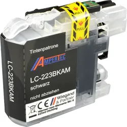 Ampertec Tinte kompatibel mit Brother LC-223BK  schwarz