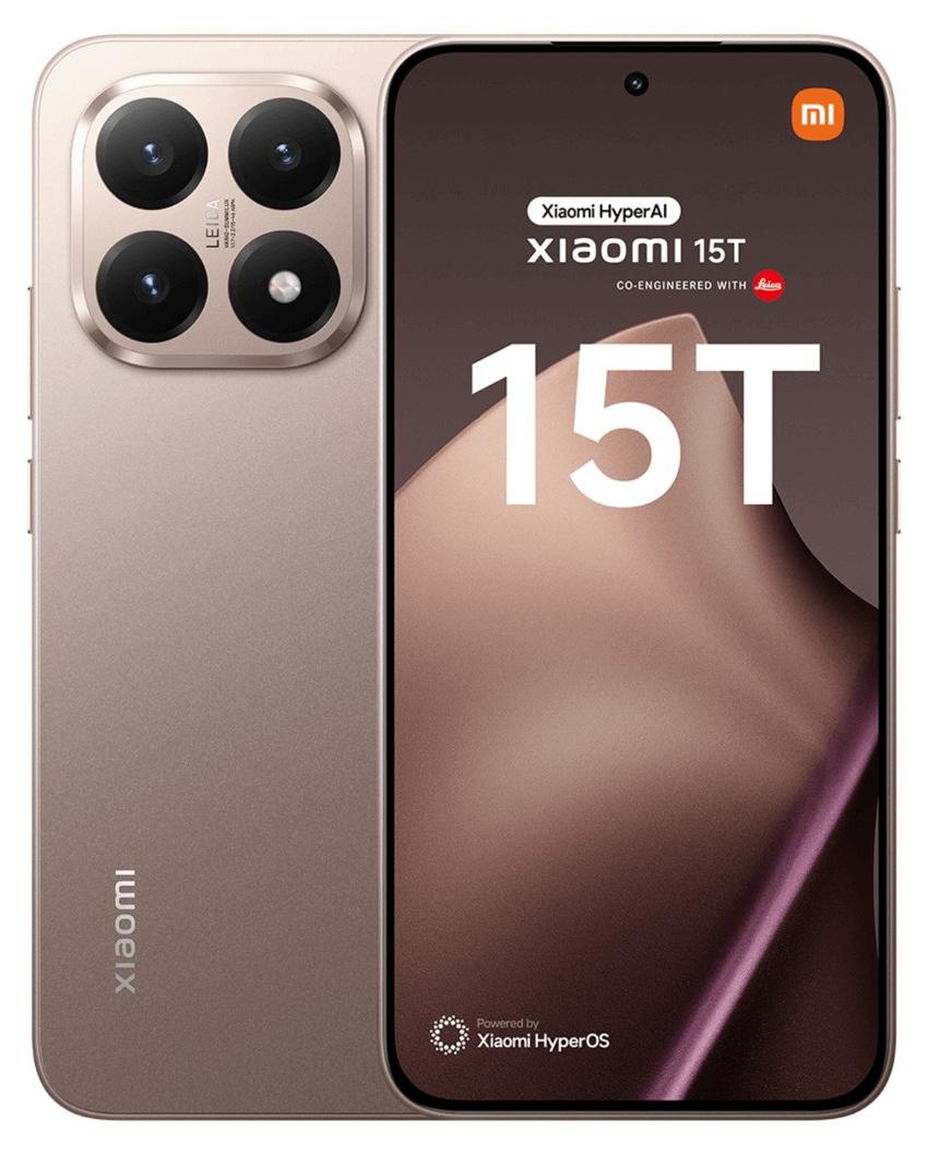Xiaomi 15t 12 + 512GB 6.83 "5g Rose Gold DS Ita Xiaomi