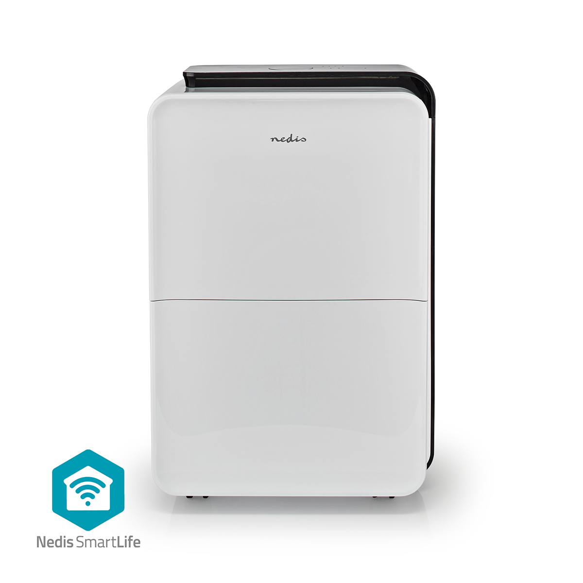 Nedis SmartLife Luftentfeuchter - Wi-Fi - 30 l/Tag - Entfeuchtung / Kontinuierlich / Trockene wäsche / Belüftung - Android / IOS - Einstellbarer hygrostat - 210 m³/h
