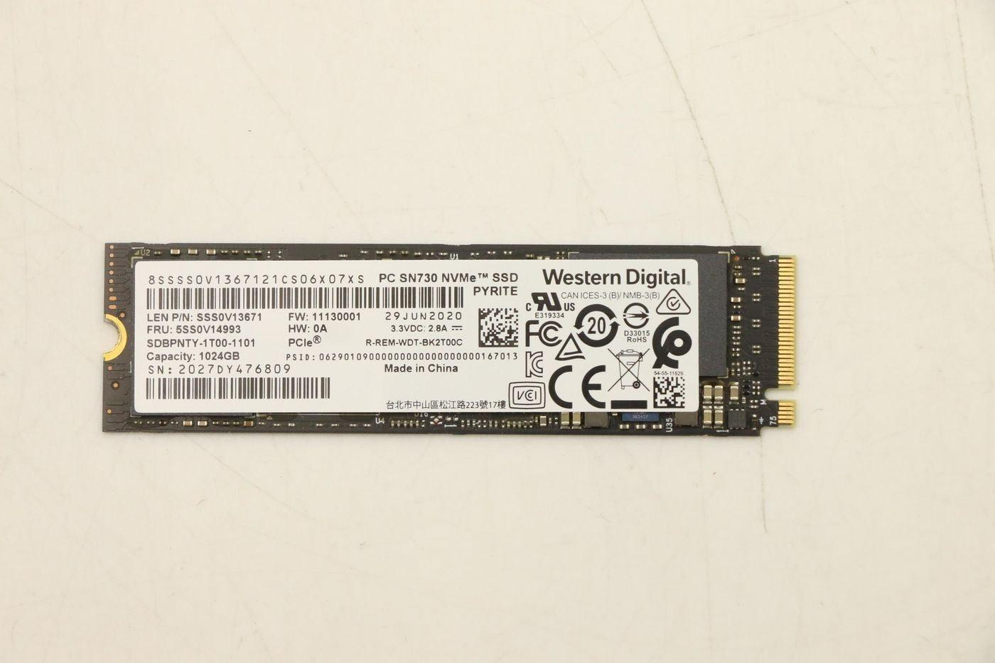 Lenovo Western Digital SN730 1TB SDBPNTY-1T00-1 (5SS0V14993)