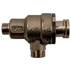 Wolf Systemtrenner CA L:72,5mm 207166199 mit Ausg. 1/4" AG (EU)