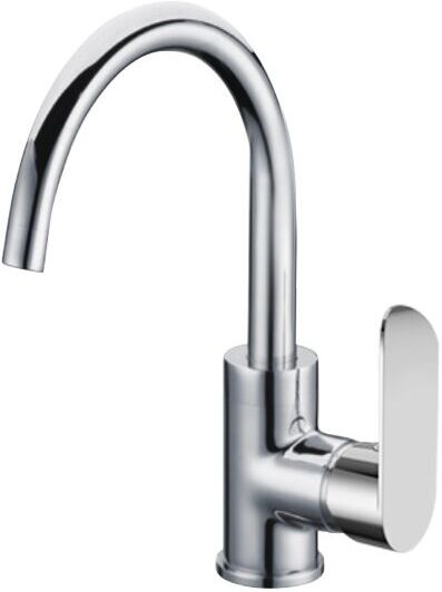 AqvaZone AqvaBasic IV Waschtischarmatur 002757440 chrom, Hebel seitlich