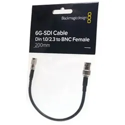 Blackmagic BNC-Kabel Din 1.0/2.3 auf BNC-Buchse Female