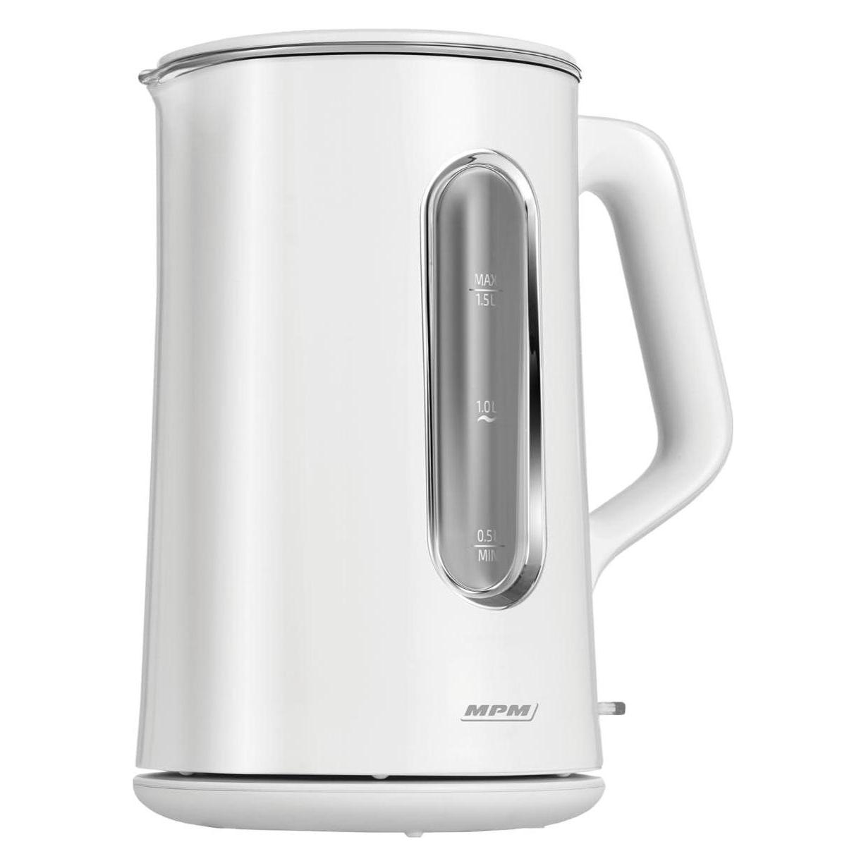 Hella Elektrischer Wasserkocher 1,5 l weiss MCZ-126/B (1.50 l) (MCZ-126/B)