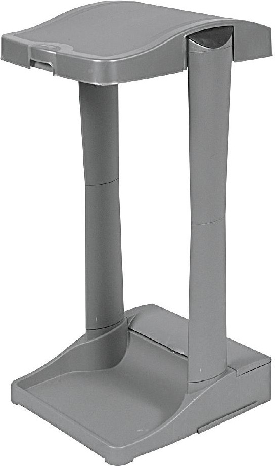 Keeeper Systeemafvalbakhouder Ole Zilver/Anthraciet