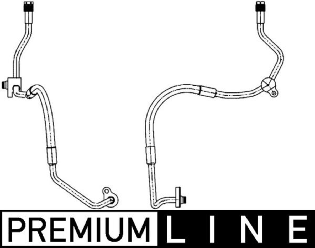 Mahle Condotto ad alta pressione, climatizzazione AP 119 000P