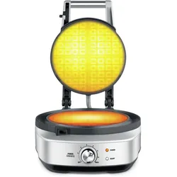 Sage The No-Mess Waffle, Waffeleisen, Silber