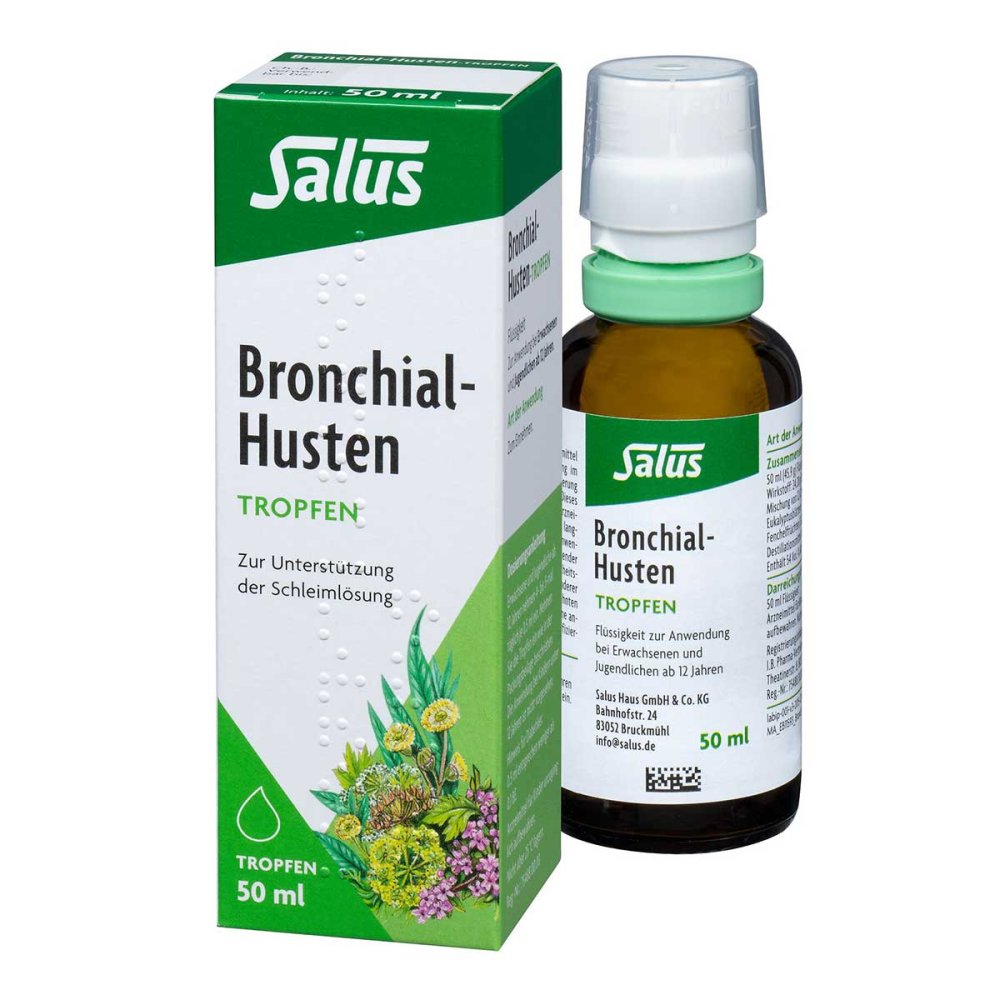 SALUS Pharma GmbH Bronchial Husten Tropfen Salus 07373106