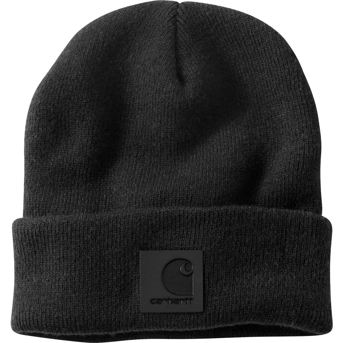 Carhartt Leatherette Watch Cap Beanie black (001) OS 101070-001OS
