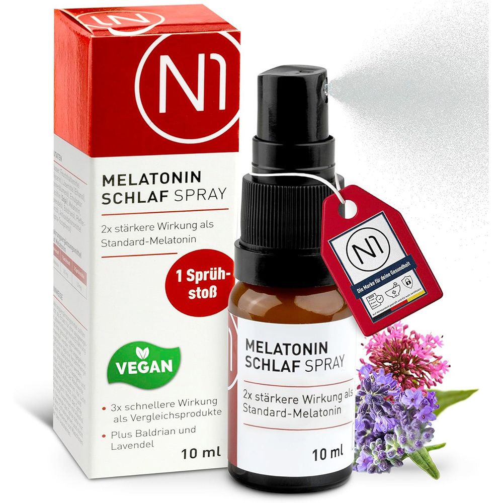 N1 Melatonin Schlaf Spray 10 ml