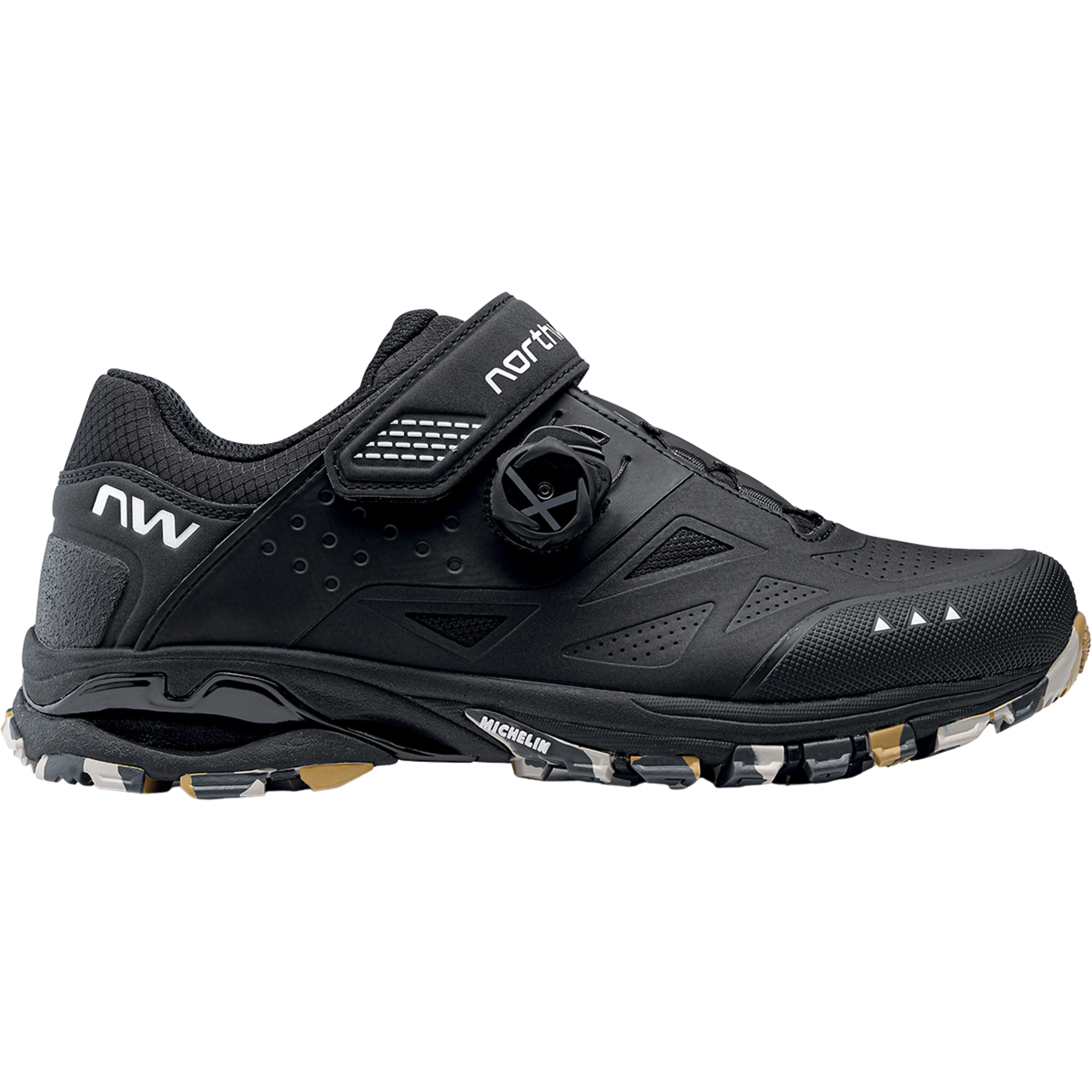 Northwave Spider Plus 3 Radschuhe Fahrradschuhe schwarz Größe 41 Camping Wasserabweisend