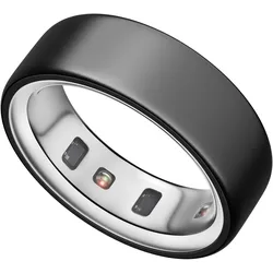 Oura Ring 4 (8, Stealth), Smart Ring, Grau