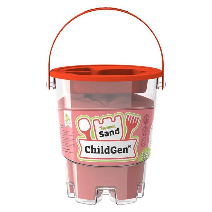 ChildGen Rotgefärbter Sand mit Ausstechform (59177452)
