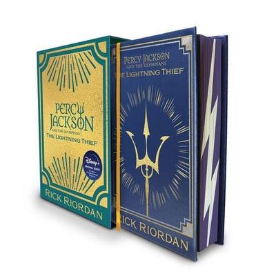 Percy Jackson and the Olympians the Lightning Thief Deluxe Collector's Edition, Gebundene Ausgabe von Rick Riordan, Disney Publishing Group,