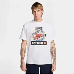 NIKE Sportswear M90 T-Shirt Herren 100 - white XXL