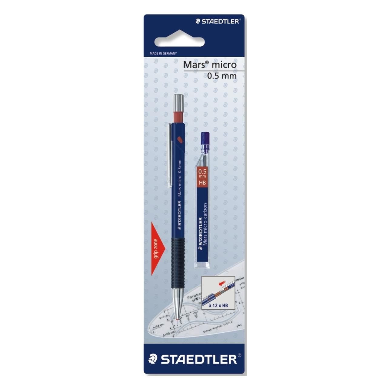 Staedtler 775 Druckbleistift 0,5mm (0.50 mm, B, HB, 1x) (7755BK25DA)