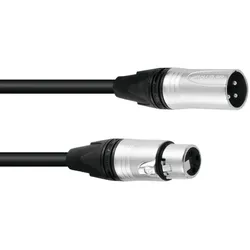 PSSO Lautsprecherkabel XLR 2x2,5 3m sw