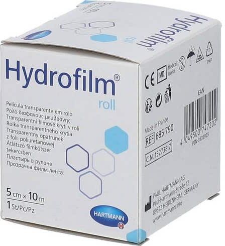 HYDROFILM Roll Apósito Estéril 5 cmx10 m