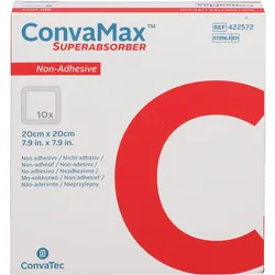 Convamax Superabsorber Nicht Adhäsiv 20x20 cm 10 ST