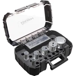 Bimetall-Lochsägen-Set SYSTEM CLIC für Installateure 9-teilig 20–68 mm STALCO PERFECT S-70778