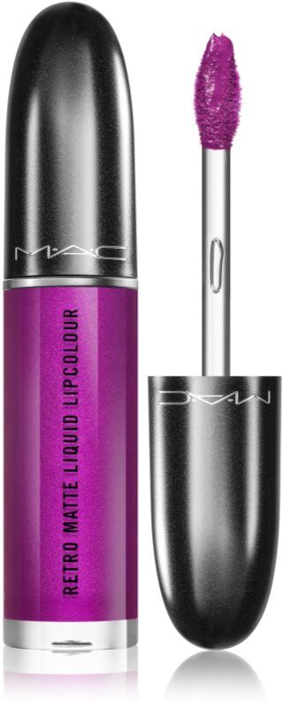 MAC Cosmetics Retro Matte Liquid Lipcolour matt lipstick with metallic effect shade 5 ml