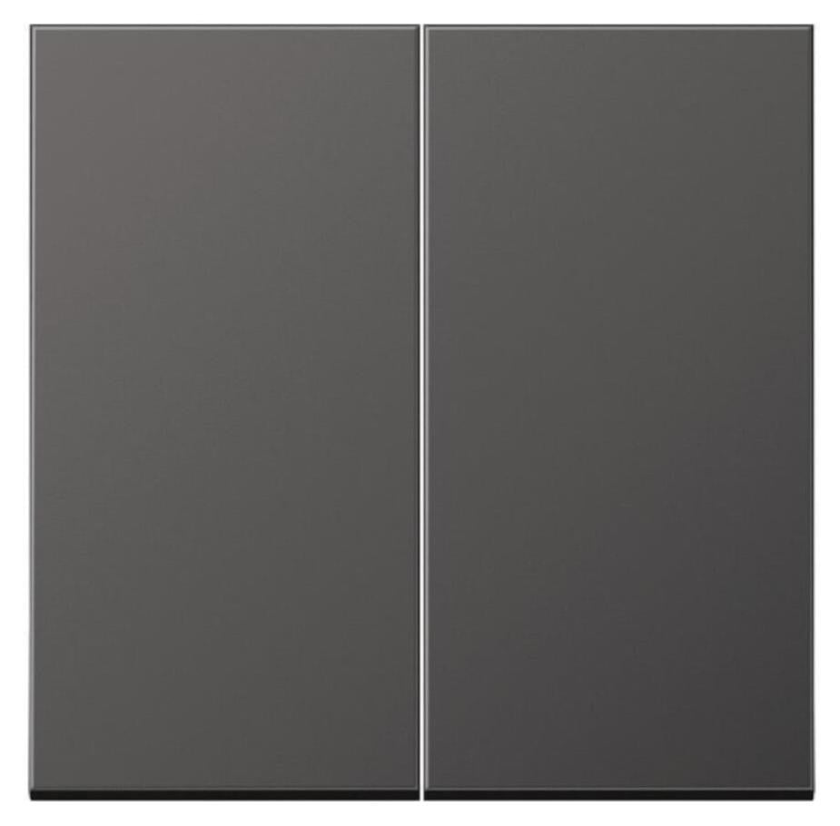 Jung Wippenschakelaar AL2995D Aluminium Donker