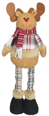 Snug & Styled Telescopic Santa Window Hanging Doll Christmas Decoration For Home & Holiday Display c