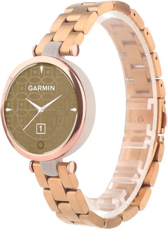 INF Uhrenarmband aus Edelstahl für Garmin Lily 3 Gold
