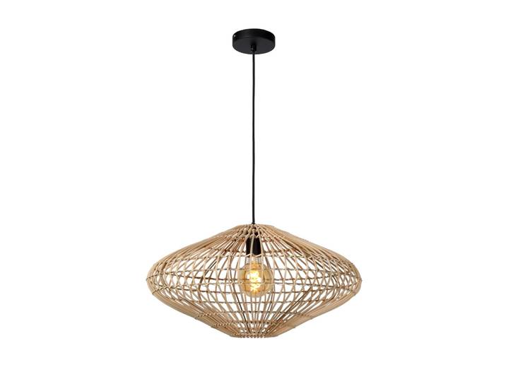 Suspension rotin diamètre 56cm beige