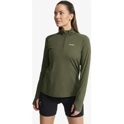 Impulse Half-zip Top Damen Kambaba Green, Größe:L - Damen > Oberteile > Longsleeves - Grün