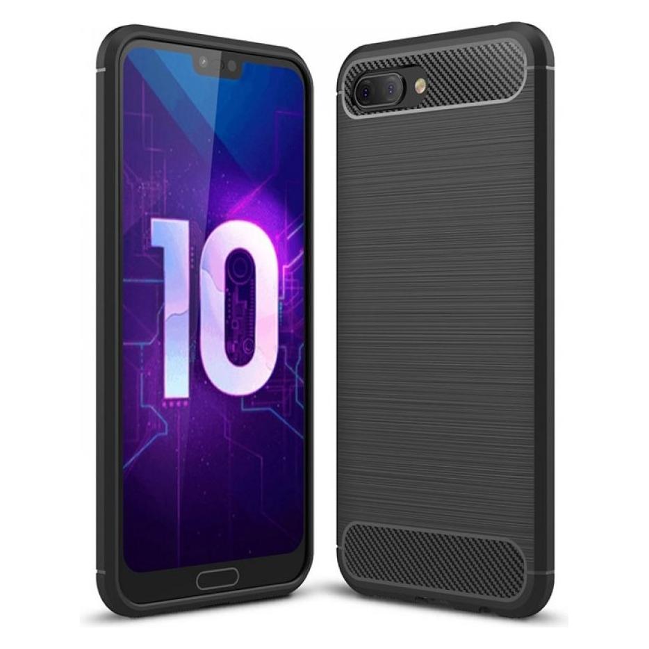 Screenguard Honor 10 Hülle Carbon Brushed Soft TPU (Honor 10) (00023627)