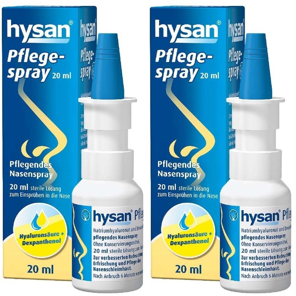 Hysan Pflegespray 2x 2x20 ml Nasenspray