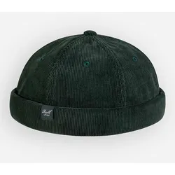 REELL Docker Cap dark green cord Gr. Uni